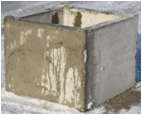 Square Concrete Risers